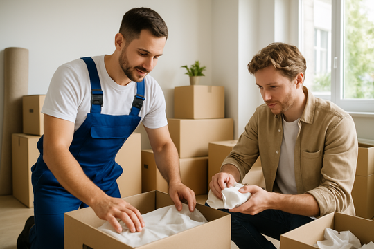 Umzugsvorbereitung Düsseldorf – professionelles Team